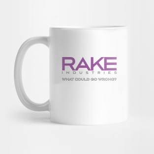 Rake Industries from the novel MAGENTA by Warren Fahy Mug